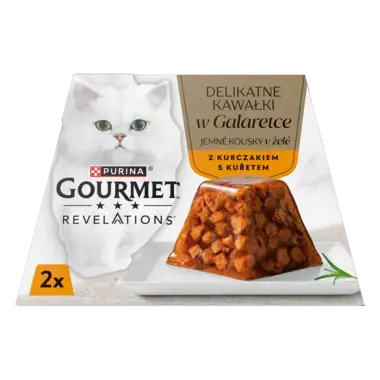 GOURMET™ REVELATIONS™ Delikatne Kawałki z Kurczakiem w Galaretce
