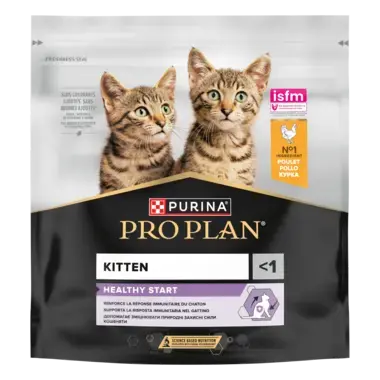 Karma sucha dla kociąt PRO PLAN Kitten HEALTHY START, Bogata w Kurczaka