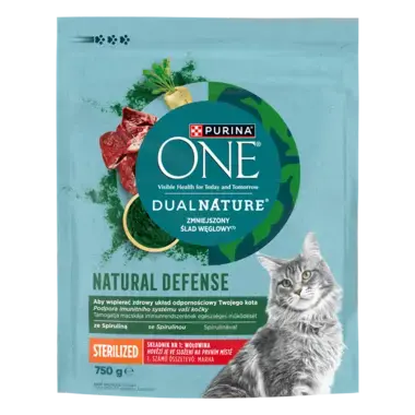 Purina ONE DualNature™ Spirulina Sterilized Wołowina