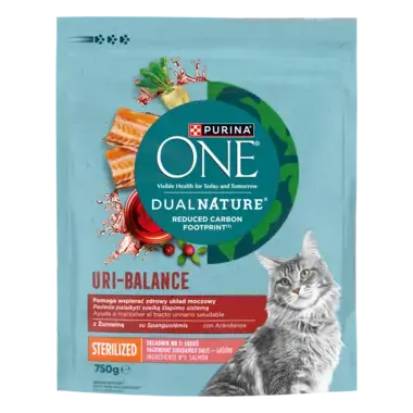 Purina ONE DualNature™ Żurawina Sterilized Łosoś