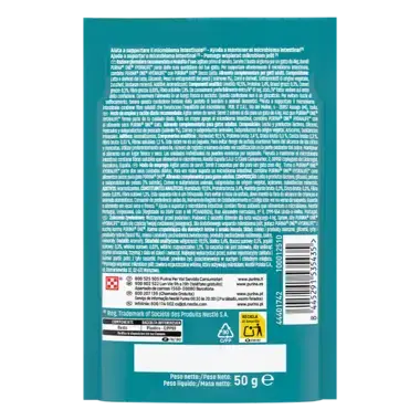 PURINA® ONE® HYDRALIFE™ karma uzupełniająca dla dorosłych kotów, o smaku łososia; pomaga wspierać prawidłowe nawodnienie kota