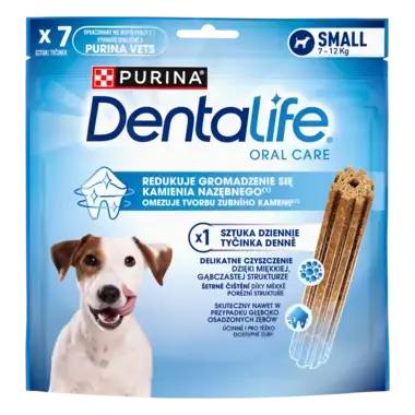 Purina® DentaLife® Przekąski Stomatologiczne dla małych psów