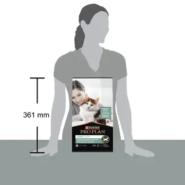 PURINA® PRO PLAN® LIVECLEAR® Kitten < 1 year dla kociąt Bogata w Indyka. Pełnoporcjowa karma dla kociąt.