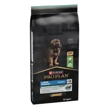 PRO PLAN® SENSITIVE DIGESTION, Karma sucha dla szczeniąt ras dużych o masywnej budowie ciała i z wrażliwym układem pokarmowym