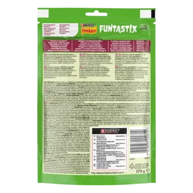 Friskies® Funtastix o smaku bekonu i sera