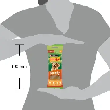 Friskies® Picnic Karma dla psów z kurczakiem 42 g (5 sztuk)