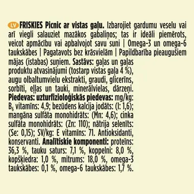 Friskies® Picnic Karma dla psów z kurczakiem 42 g (5 sztuk)