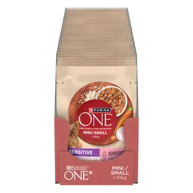 Purina ONE® Mini <10 kg Sensitive z Łososiem 85g