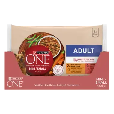 Purina ONE® Mini <10 kg Adult z Kurczakiem oraz Wołowiną