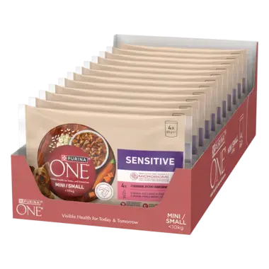 Purina ONE® Mini <10 kg Sensitive z Łososiem