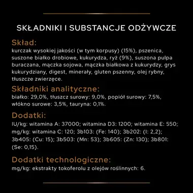 PRO PLAN® LIGH/STERILISED, Karma sucha dla dorosłych psów ras małych i miniaturowych z tendencją do nadwagi lub po zabiegu st