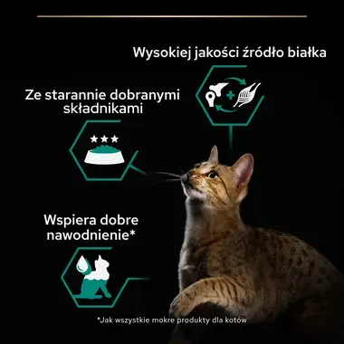 PRO PLAN® Adult MAINTENANCE, Karma mokra dla kotów dorosłych, Wilgotny pasztet z Kurczakiem