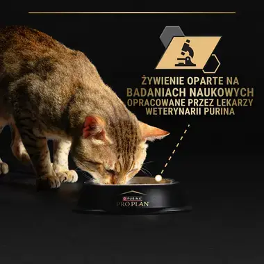 PRO PLAN® 7+ Sterilised Senior MAINTENANCE, Karma mokra dla dorosłych wysterylizowanych kotów, Delikatne kawałki z Indykiem w