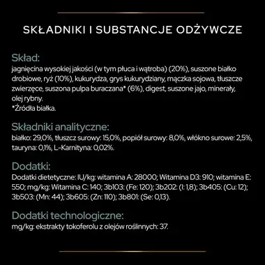 PRO PLAN® SENSITIVE DIGESTION, Karma sucha dla szczeniąt ras dużych o masywnej budowie ciała i z wrażliwym układem pokarmowym
