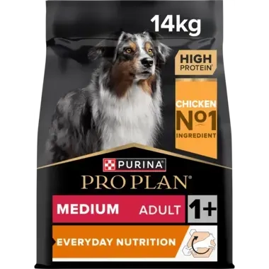 PRO PLAN® EVERYDAY NUTRITION, Karma sucha dla dorosłych psów rasy średniej, Bogata w Kurczaka
