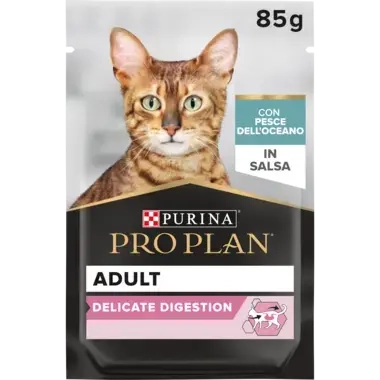 Pro Plan Wet Adult Delicate kawałki z rybą oceaniczną w sosie