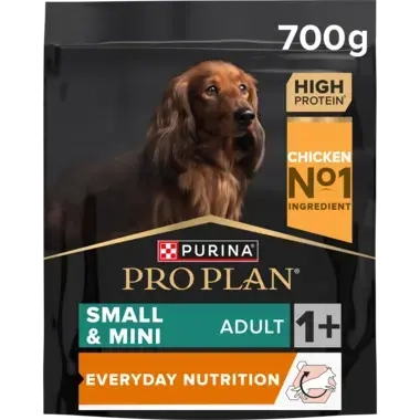 PRO PLAN® EVERYDAY NUTRITION, Karma sucha dla dorosłych psów ras małych i miniaturowych CODZIENNE ŻYWIENIE, Bogata w Kurczaka