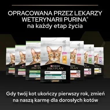 PRO PLAN® Kitten HEALTHY START, Karma sucha dla kociąt, Bogata w Kurczaka