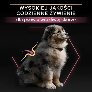 Pro Plan Puppy Medium Sensitive Skin – karma z łososiem dla szczeniąt