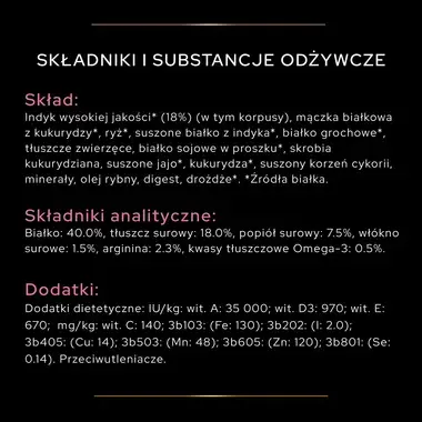 PRO PLAN® Adult DELICATE DIGESTION, Karma sucha dla kotów dorosłych z wrażliwym układem pokarmowym, Bogata w Indyka