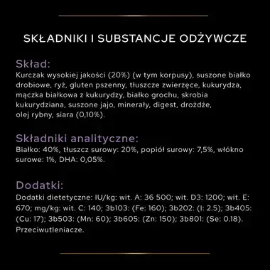 PRO PLAN® Kitten HEALTHY START, Karma sucha dla kociąt, Bogata w Kurczaka