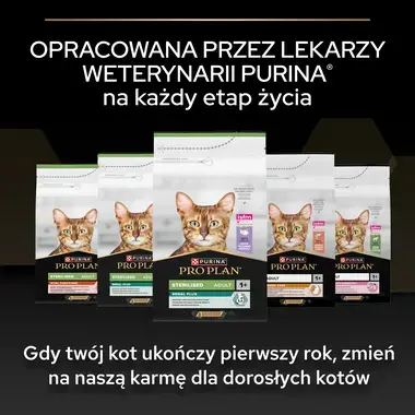 PRO PLAN® Kitten HEALTHY START, Karma sucha dla kociąt, Bogata w Kurczaka