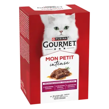 Gourmet® Mon Petit Intense mięsne fileciki