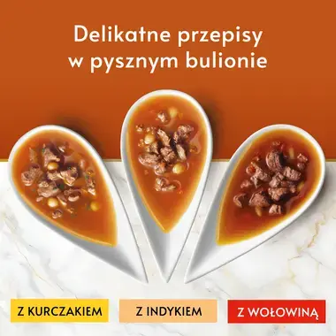 GOURMET™ SOUP ROYALE z Kurczakiem, Indykiem i Wołowiną