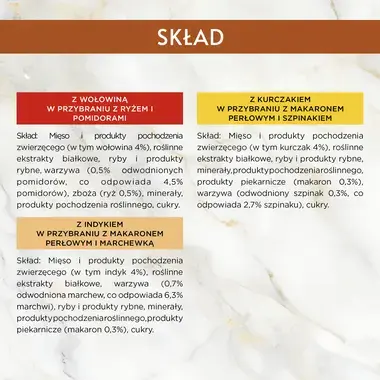 GOURMET™ SOUP ROYALE z Kurczakiem, Indykiem i Wołowiną