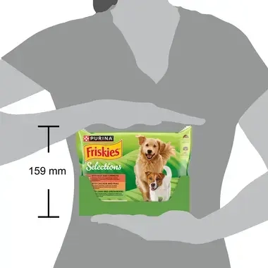 Friskies® Karma dla psów w galaretce (4 x 100 g)