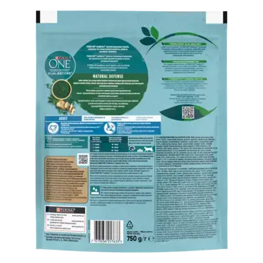 Purina® ONE® Dual Nature Spirulina – sucha karma z kurczakiem dla kotów
