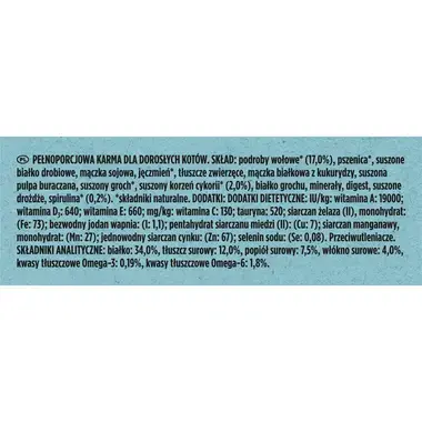 Purina® ONE® Dual Nature Spirulina z wołowiną dla kotów sterylizowanych
