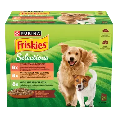 Friskies® Karma dla psów w sosie (12 x 100 g)