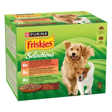 Friskies® Karma dla psów w sosie (12 x 100 g)