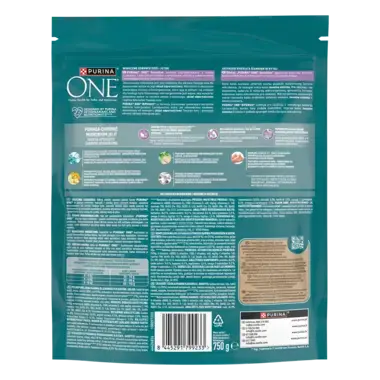 Purina® ONE® Sensitive, Bogata w Indyka i Ryż