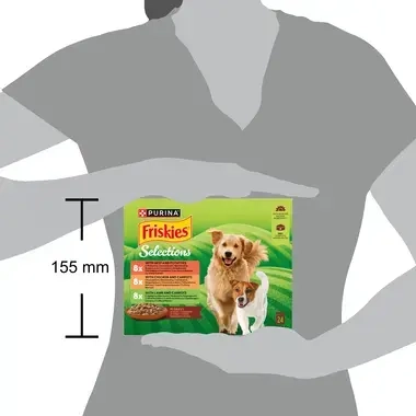 Friskies® Karma dla psów w sosie (12 x 100 g)