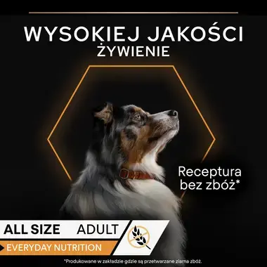 Karma mokra PRO PLAN® dla psów dorosłych wszystkich wielkości, receptura bezzbożowa, Bogata w Jagnięcinę w Sosie