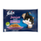 Felix® Fantastic Junior Karma dla kociąt wybór smaków w galaretce 340 g (4 x 85 g)