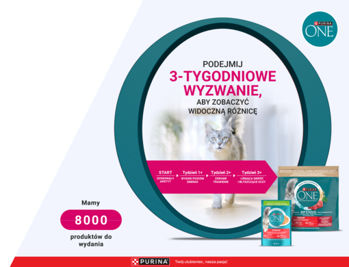 baner Purina ONE 3WC